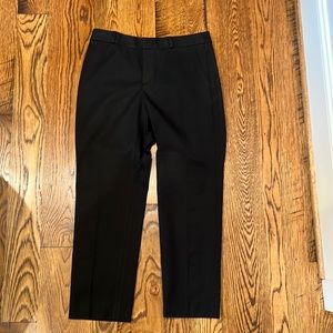Banana Republic Avery all purpose black machine washable pants. Tailored.